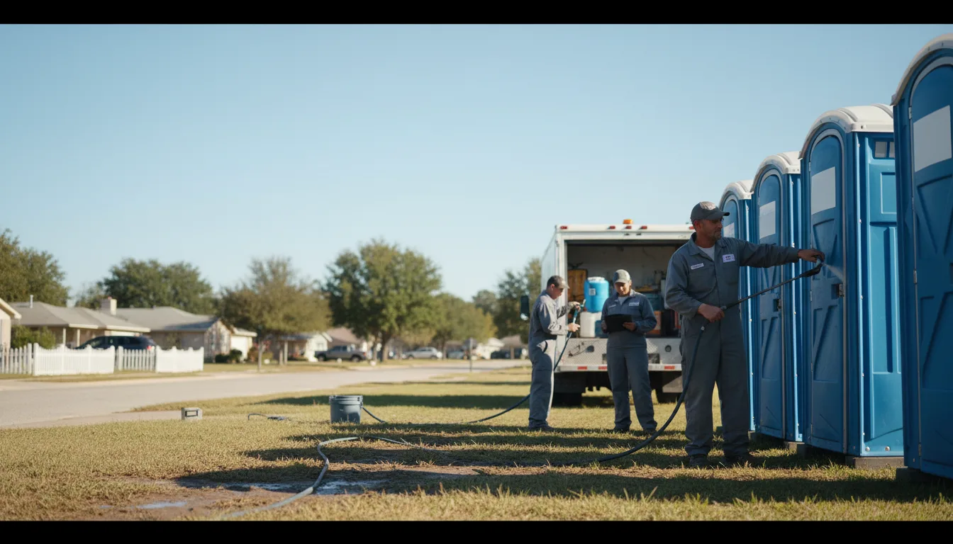 Long-Term Portable Toilet Rental in Maroa, IL near me